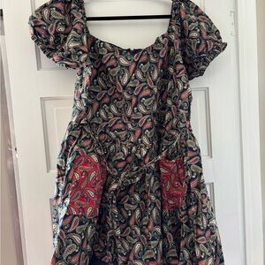Fashion Brand Company Paisley Virgin Mini Dress